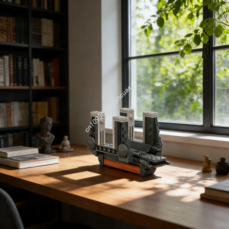 122 個 MOC ゼータシャトルアドベントデイホライズン季節のスターバトルおもちゃモデルビルディングブロックアーキテクチャクリスマスギフトアイデア