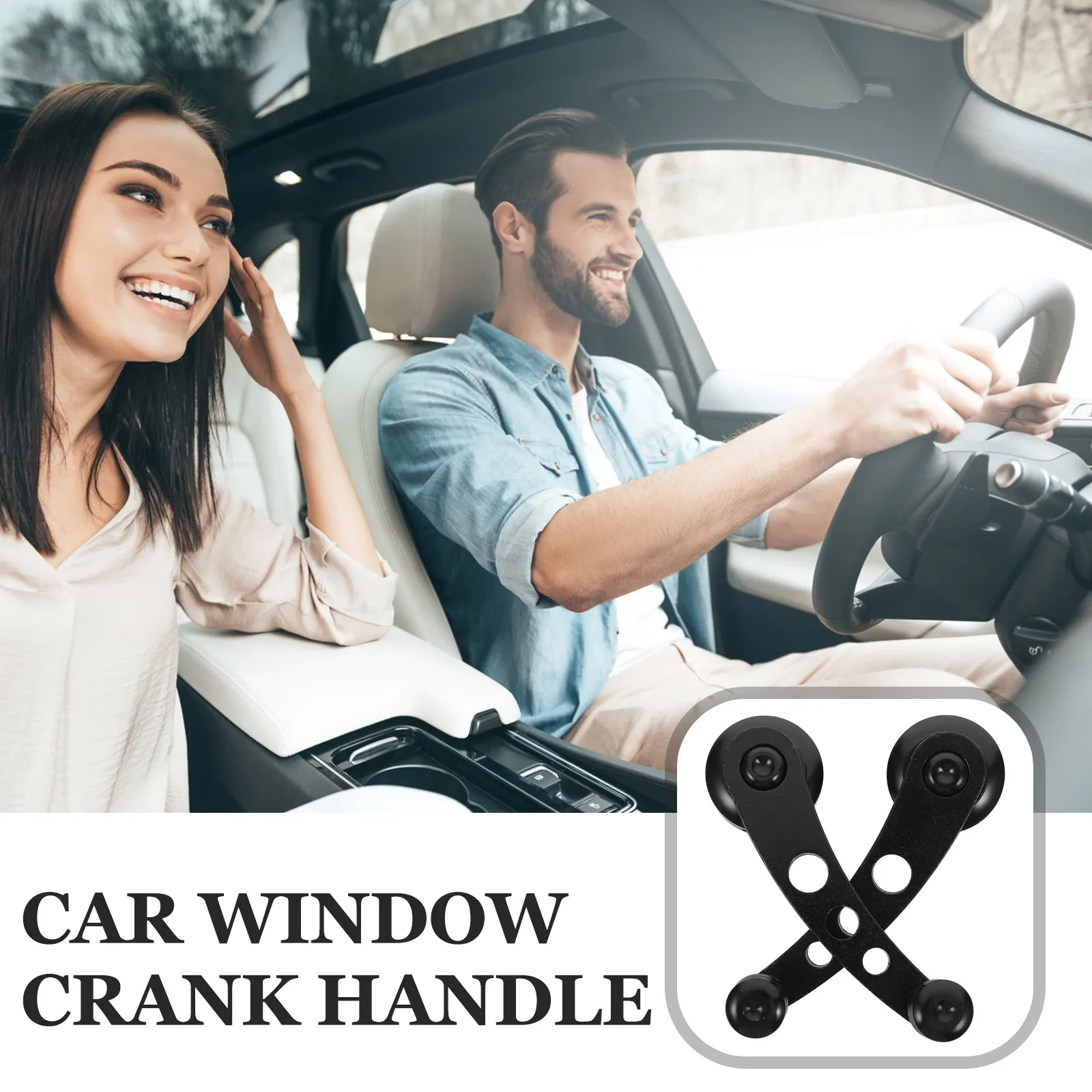 

Handle Car Window Metal Replacement Automatic Handles Blue Aluminum Alloy Universal