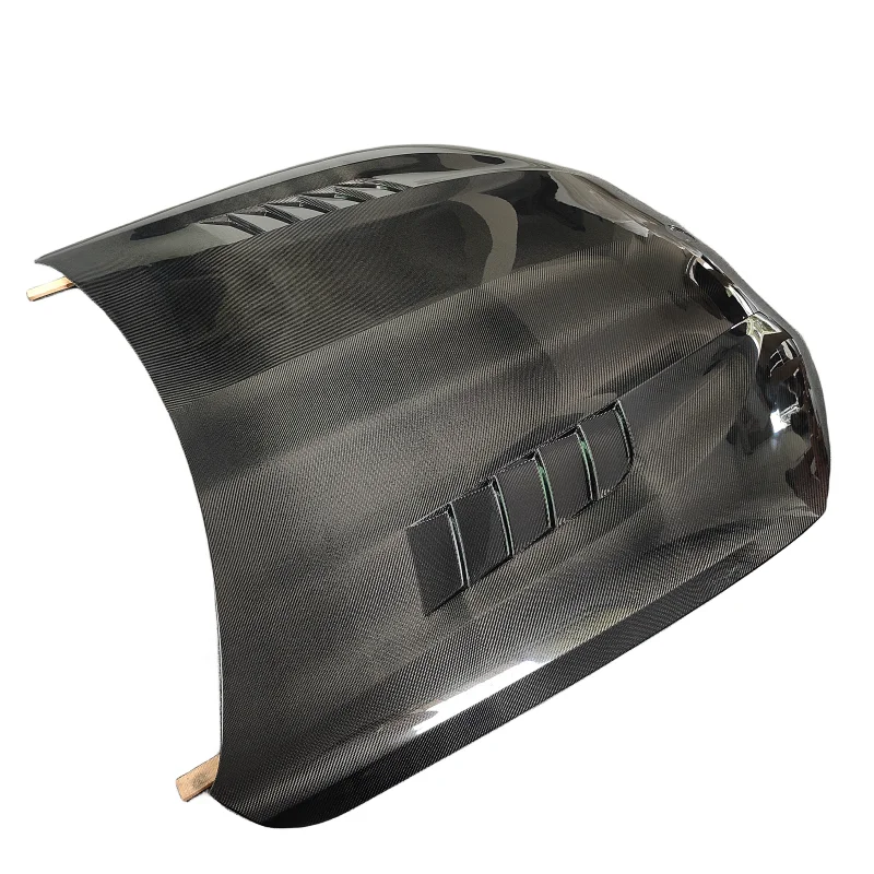 

Used for BMW M8 G14 G15 8 Series 840i Double-sided Carbon Fiber V-style Perforated Engine Hood Body Kit