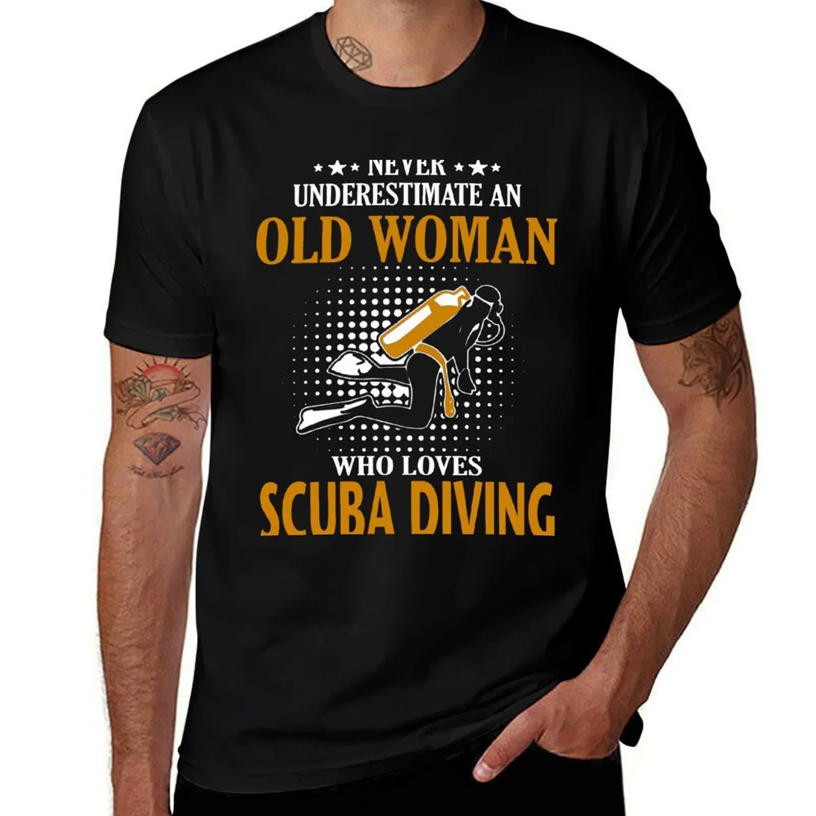 

shirt T-Shirt man man shirt shirts graphic Scuba t Diving t t man summer cotton