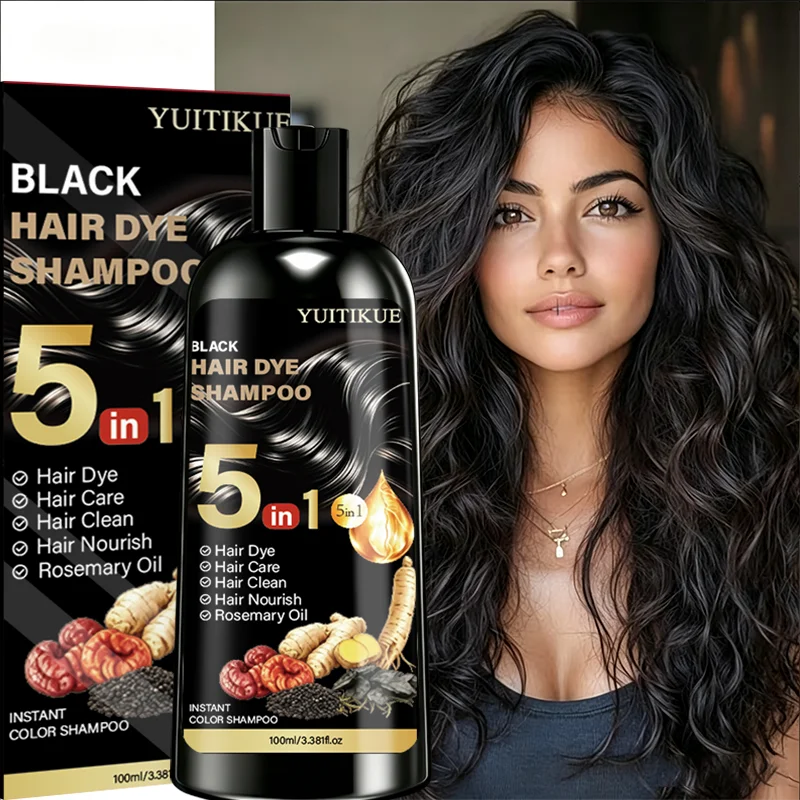 Hair Spray Color - YUITIKUE 5 In 1 Black Hair