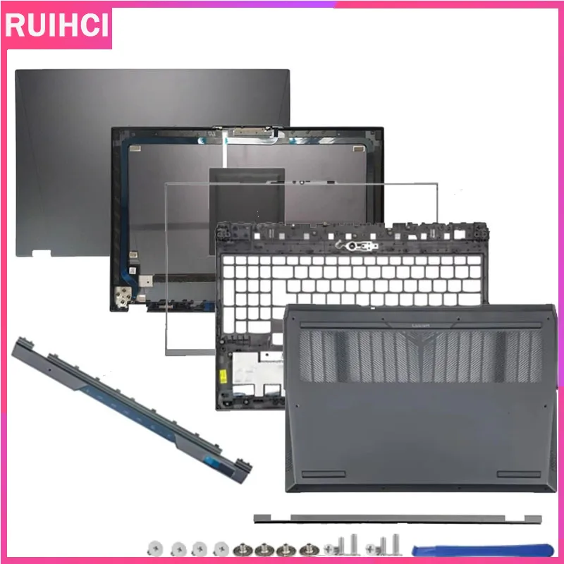 New For Y9000P R9000P 2021H Legion 5 Pro 16ACH6H 16ITH6 16ITH6H LCD Back Cover Front Bezel Hinge Palmrest Bottom Case