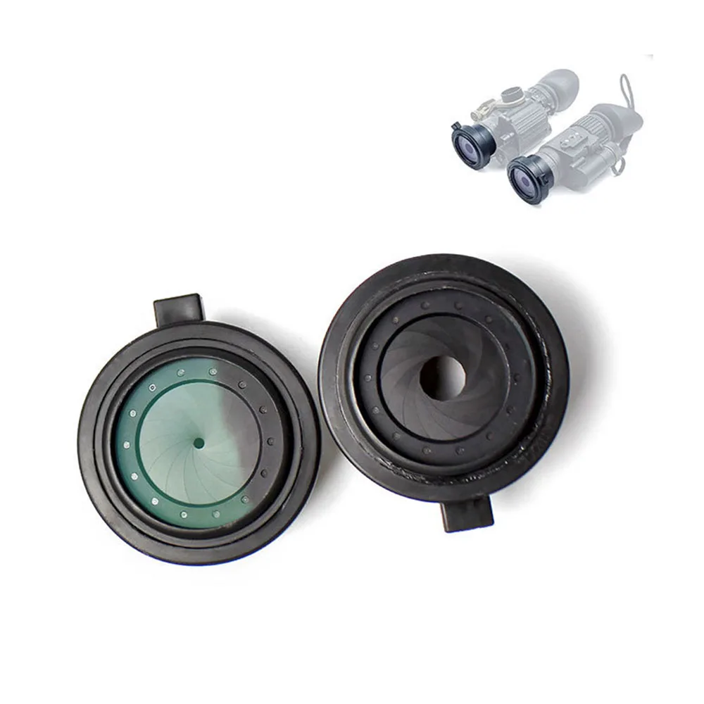 Adjustable Scope Cap For PVS14/PVS31/PVS18 Night Vision Goggles NVG Protective Cover Light Shield