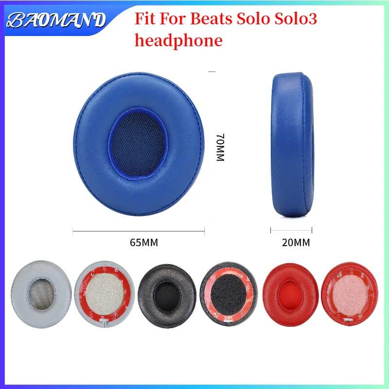 

Ear Pads for Beats Solo Solo3 Headphones replacement headband cushion Earpads headset Gamer Leather case