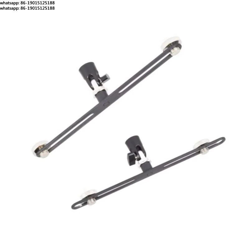 Double Microphone Stand Dual Stereo Recording Mic Stand MAS020 for Live Show Streaming