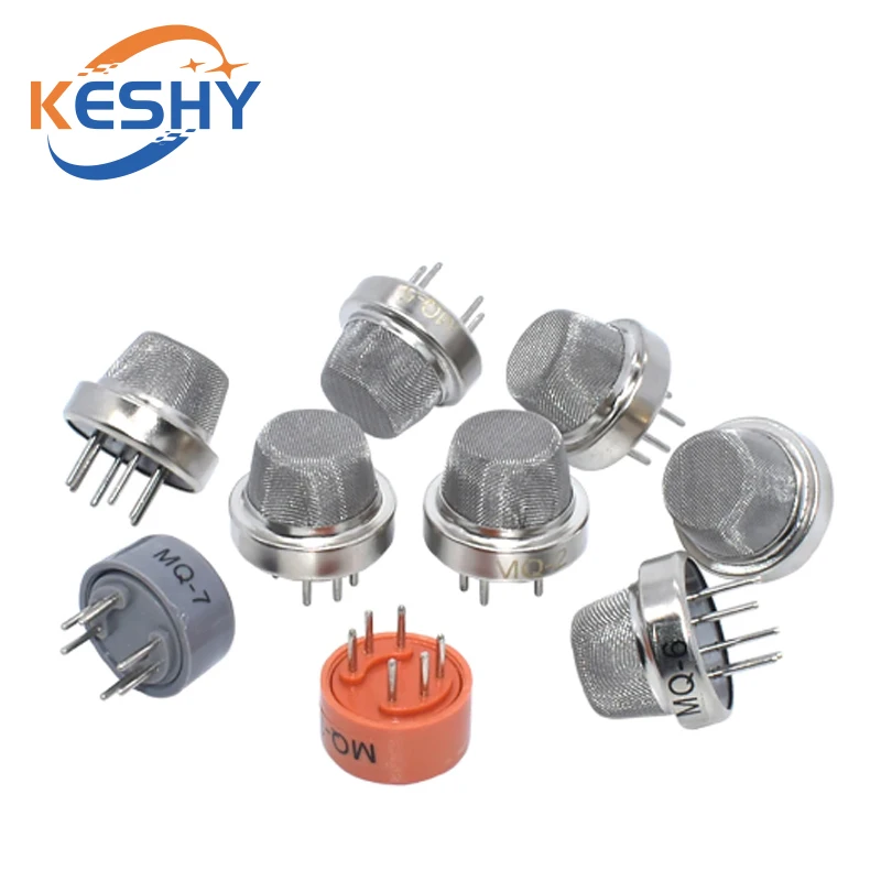 MQ Series Sensors MQ-2 MQ-3 MQ-4 MQ-5 MQ-6 MQ-7 MQ-8 MQ-9 MQ-135 Detection Smoke Methane Liquefied Gas Sensor Module Detector