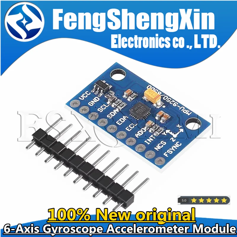 IIC I2C SPI MPU6500 MPU-6500 6-Axis Gyroscope Accelerometer Sensor Module Replace MPU6050 For Arduino With Pins GY-6500