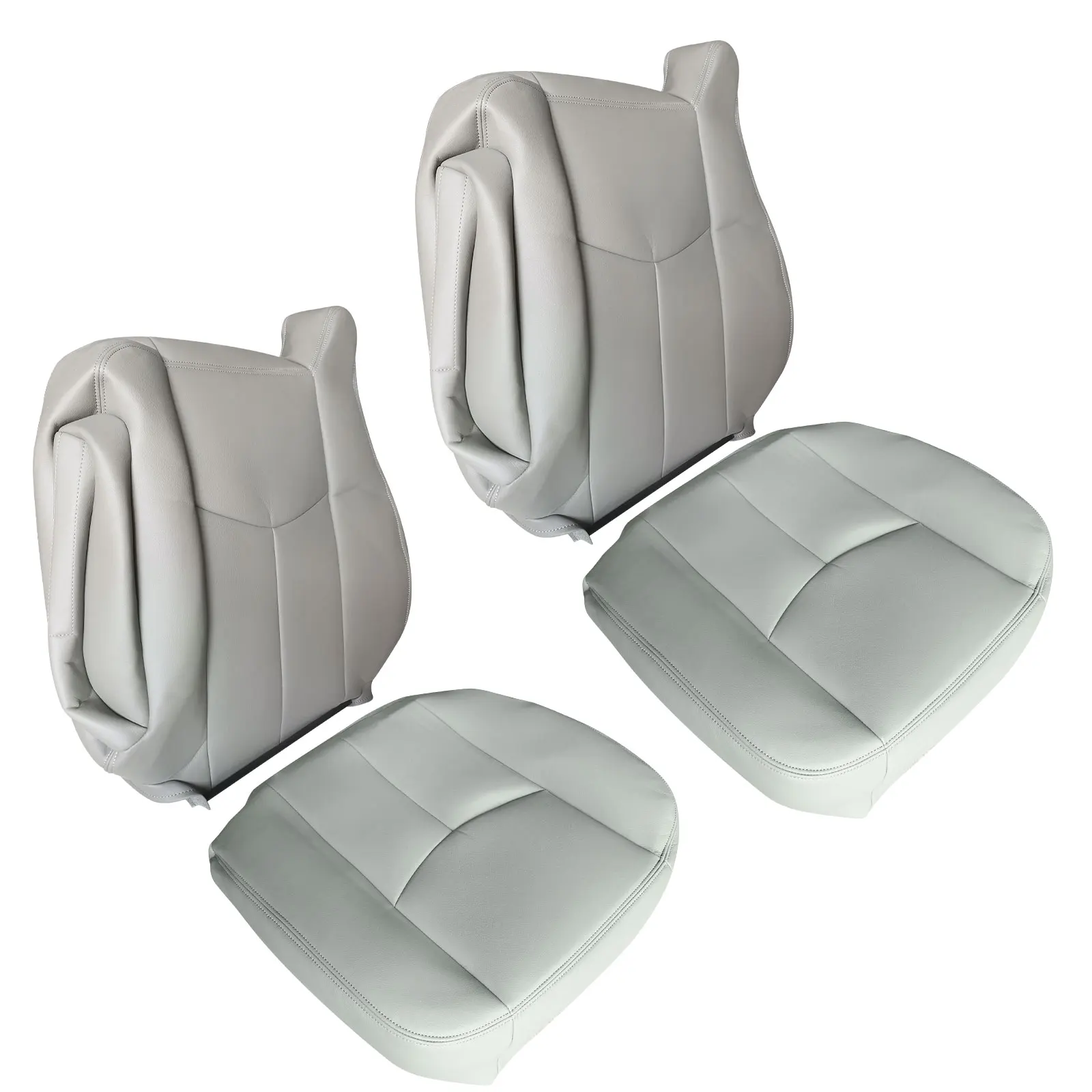 Bottom Back Leather Seat Cover for Chevy for Silverado for GMC for Sierra 2003 2004 2005 2006