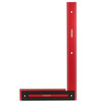 VEIKO 600mm L-Shaped Ruler Aluminum Alloy Carpenter Square Framing Square Right Angle Ruler Woodworking Marking Tool