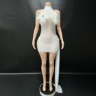 women transparent dress see through party