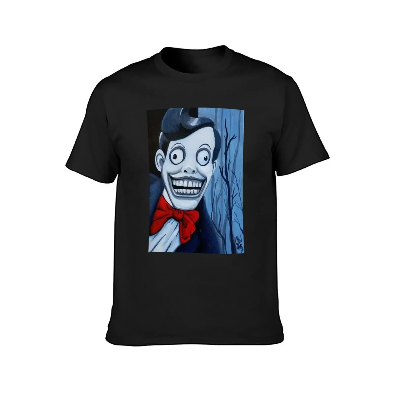 Mr. Chuckle Teeth, The X-Files, Horror Art, Scary, Creepy T-Shirt oversized graphic tee anime cute tops T-shirts for men cotton