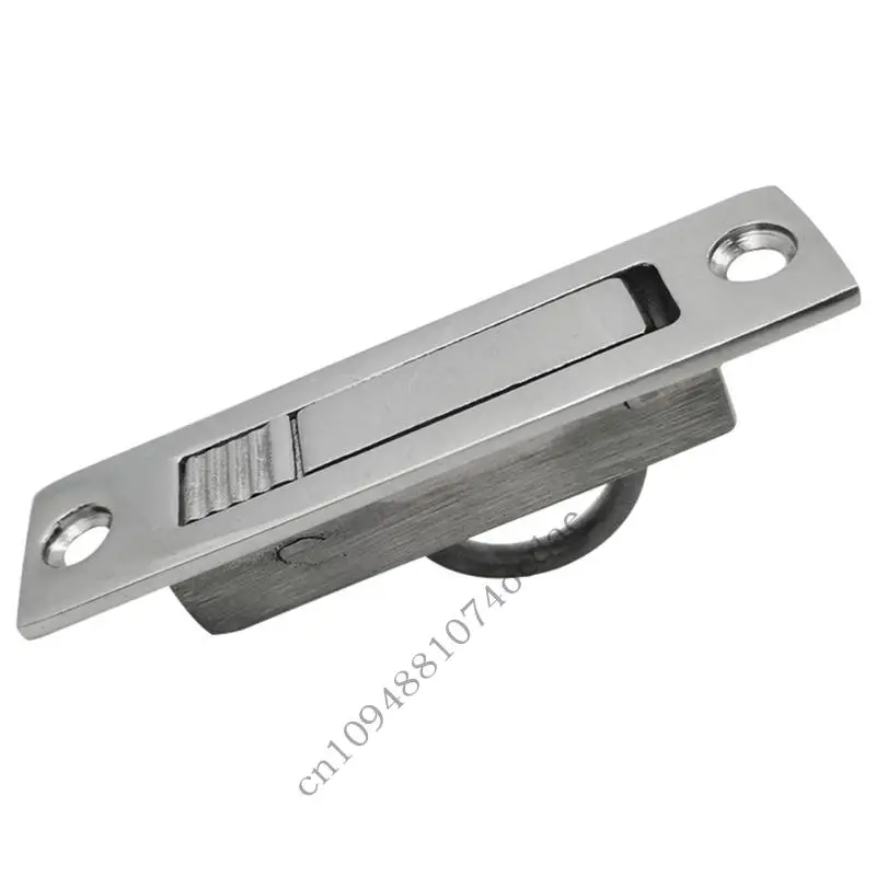 

0XXC Stainless Steel Door Handle With Concealed Screw Design Pocket Door Pull Universal For Marine Cabinets