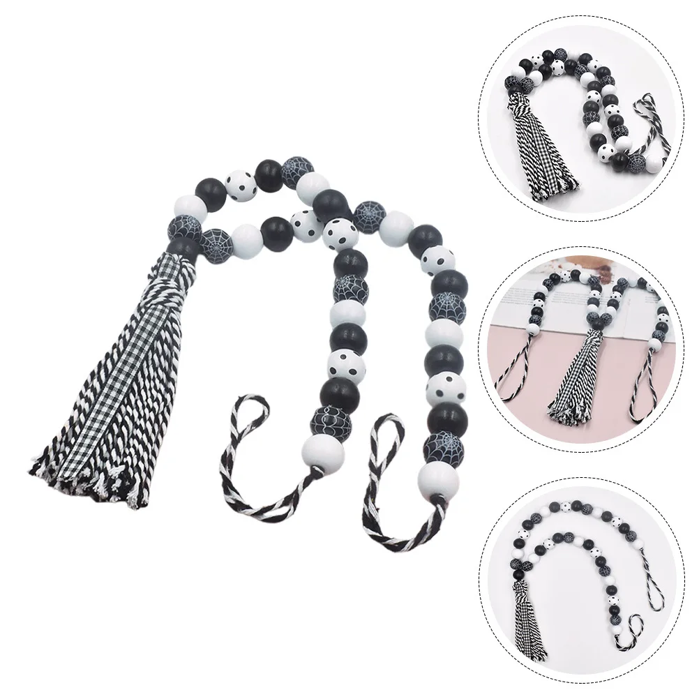 

Elegant Halloween Curtain Tieback Web Pattern Design Simple Style Tiebacks Practical Curtain Accessories