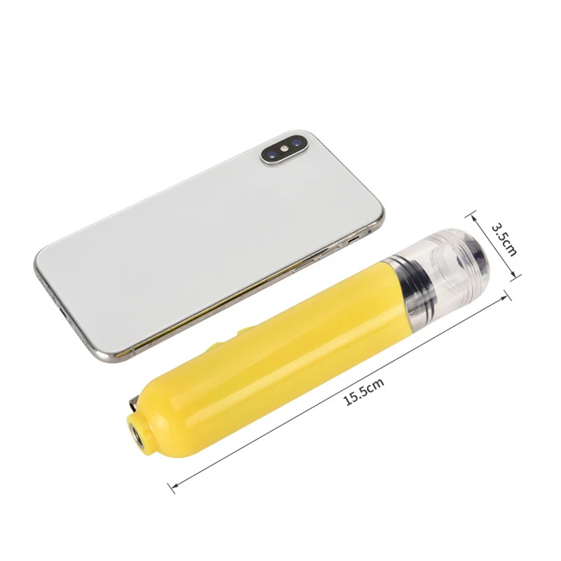 16 センチメートルミニボールポンプポータブルプラスチックデュアルアクションスポーツボールバスケットボールサッカーサッカーヨガボールハンドエアポンプインフレーターなし