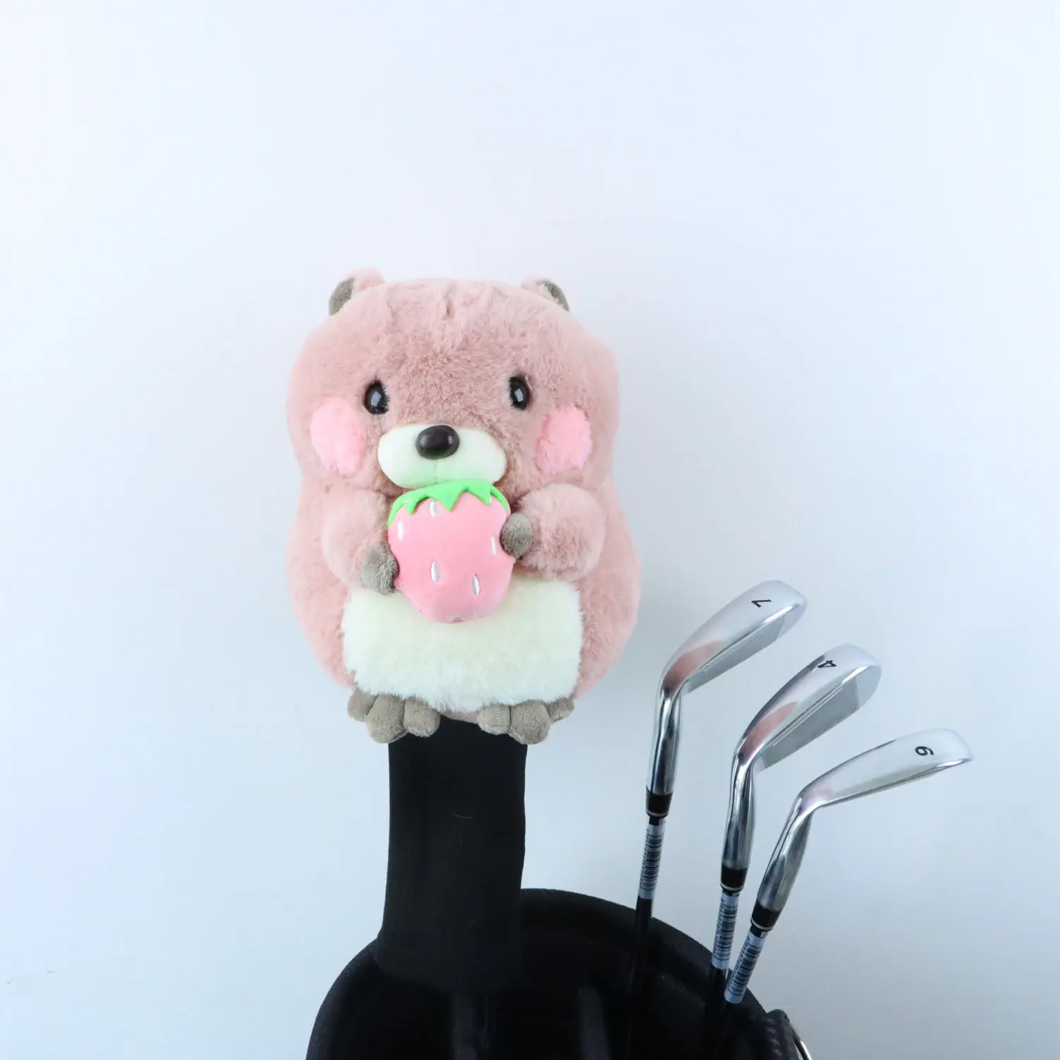 

Golf Club Cover No. 1 Wooden Fairway Cartoon Club Head Cover Groundhog Series