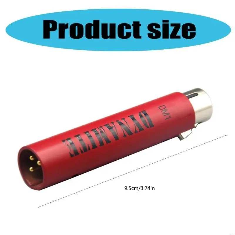 J1HD Microphones Preamplifier For DM1 Dynamic 28DB Gains Mic Amplifiers For Dynamic