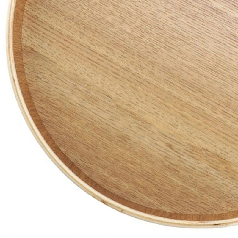 Promotion! Japanese Style Round Tray Food Serving Plate Wood Snack Deseert Plate Teaboard Natural Tea Server Dishes Drink Platte