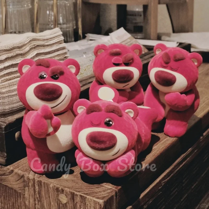 New Disney Lotso Lt'S Me 2 Strawberry Blind Box Bearsecond Generation Flocking Model Toys Collection Girls Surprise Gift