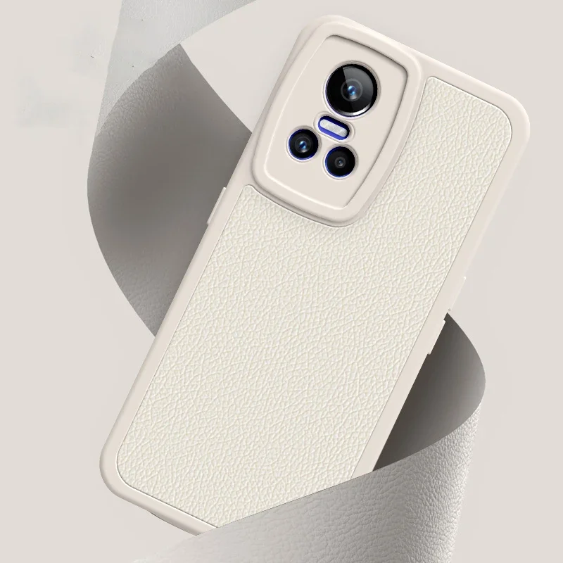 Lambskin Case for OPPO Realme GT GT2 Pro Explorer Master Neo 2 3 2T 3T Neo2 Neo3 5G Funda Soft Original Leather Shockproof Cover