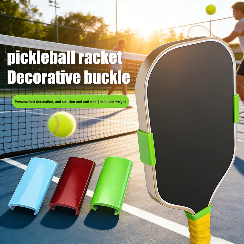 

Pickleball Paddle Weight Clip​ - 45x18mm Snap Fastener, Decorative & Functional Block, Replacement Buckle Accessory, 1 or 2 Pack