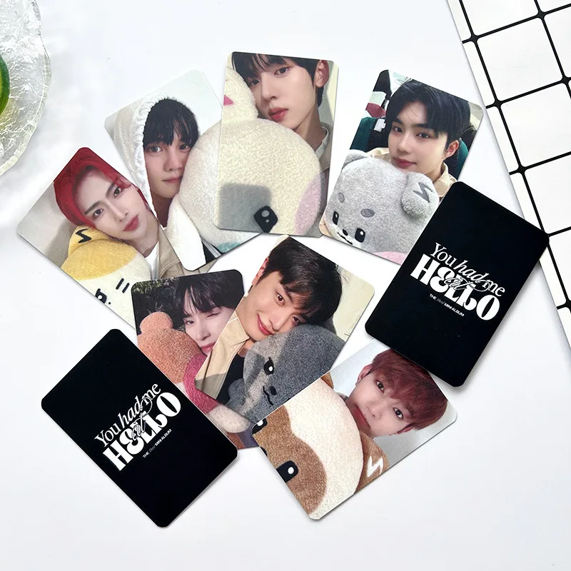 9 Pz/set KPOP ZB1 Yes24 KAKAO Album di Bambole LOMO Carta ZEROBASEONE Mini3 Collezione RICKY ZHANGHAO KIM GYUVIN Cartolina Fotografica