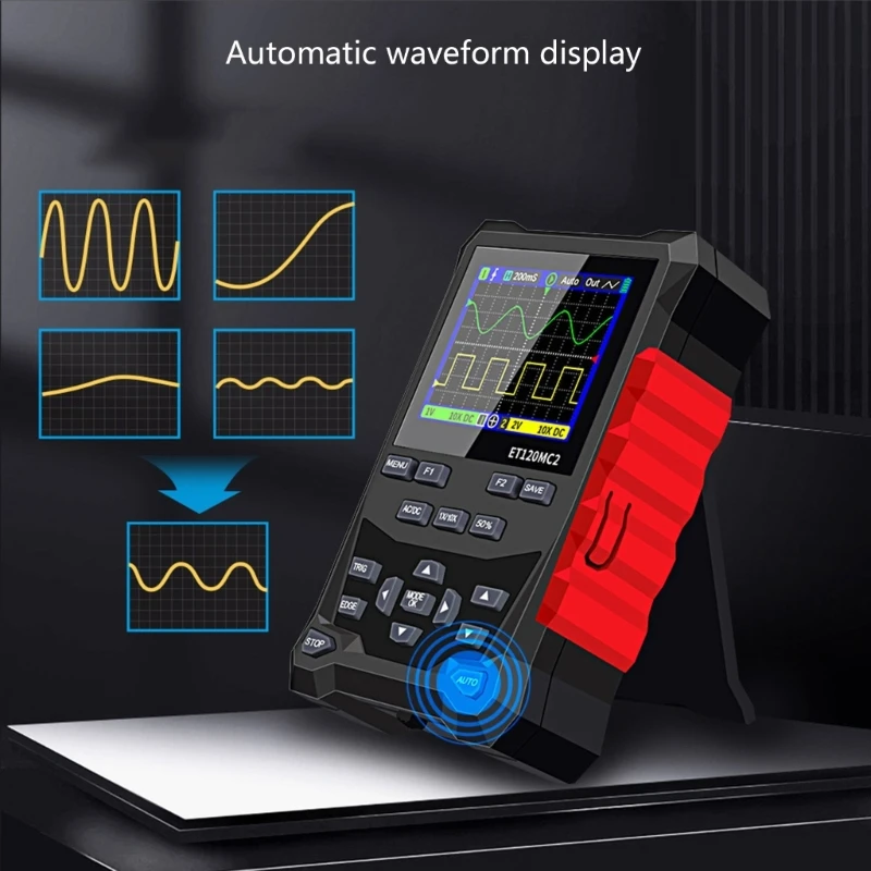 120Mhz Bandwidth Auto/Normal/Single Triggers Waveform Generator with 2 Channel