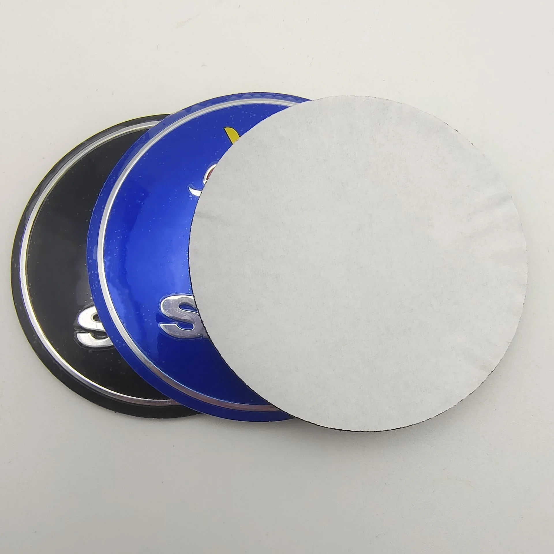 

Stickers For Suitable for S-AAB Auto Accessories 4Pcs 56mm 60mm 65mm Car Wheel Center Hub Cap Sticker Tire Badge Modification