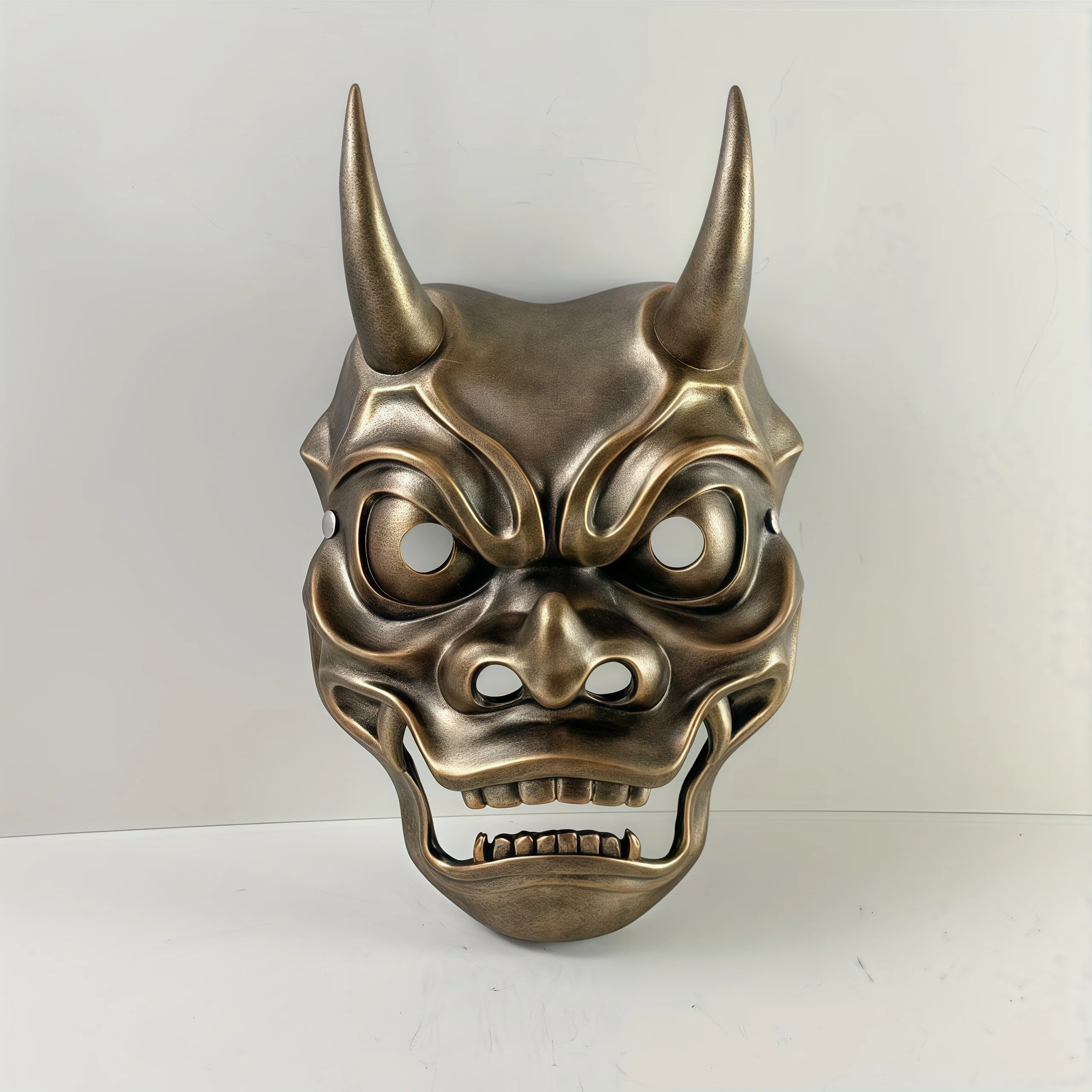 Halloween, Weihnachten, Ostern Home Party, Spukhaus-Szenen-Requisiten, Dekorationen, Streiche, Cosplay, handgefertigte Kunsthandwerksmasken aus Kunstharz