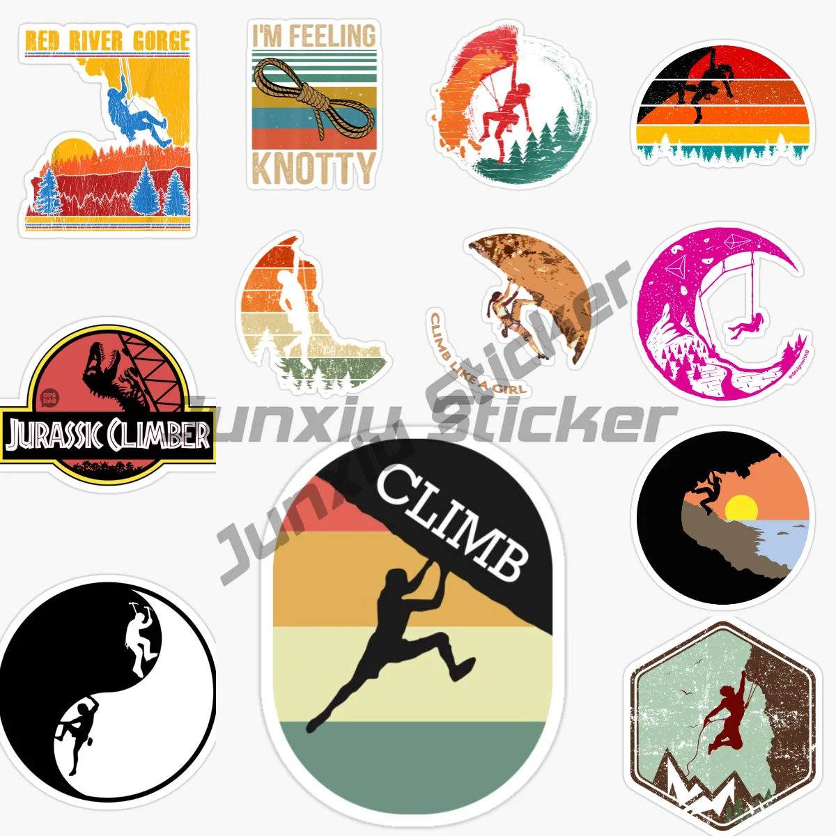 

CLIMB Vinyl Self-adhesive Car Sticker Waterproof Decal Car Accessories Decal