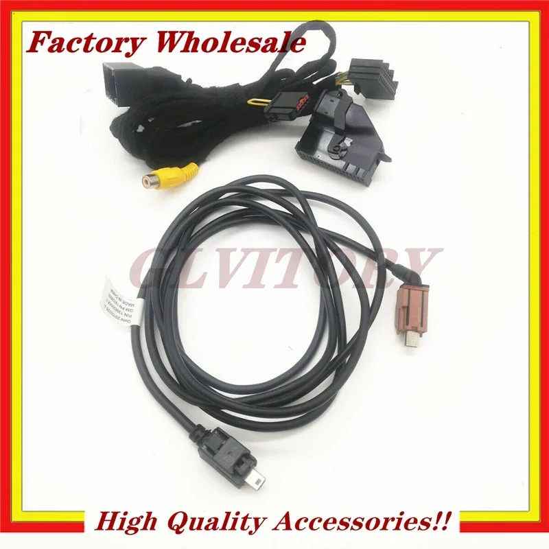 1Set Conversion Power Harness for Ford SYNC 1 SYNC 2 to SYNC 3 Upgrade for Focus Fusion F-150 HC3Z-19A387-B HU5Z-19A387-A