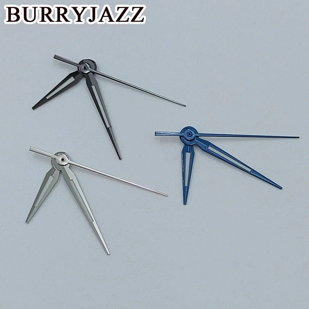 BURRYJAZZ NH35 NH36 NH38 7S26 7S36 4R35 4R36 Watch Hands Gun Silver Gold Rose Gold Blue Hands Green Luminous