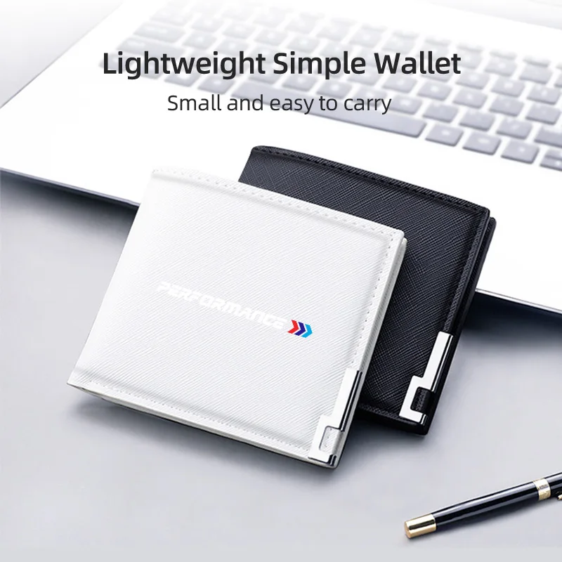 

Car Logo Men Wallet Coin Coin Bag Bank Card Organiser Car Accessories For BMW E46 E90 E60 F10 E39 F30 E36 F20 E87 E90 E70 E91 E3