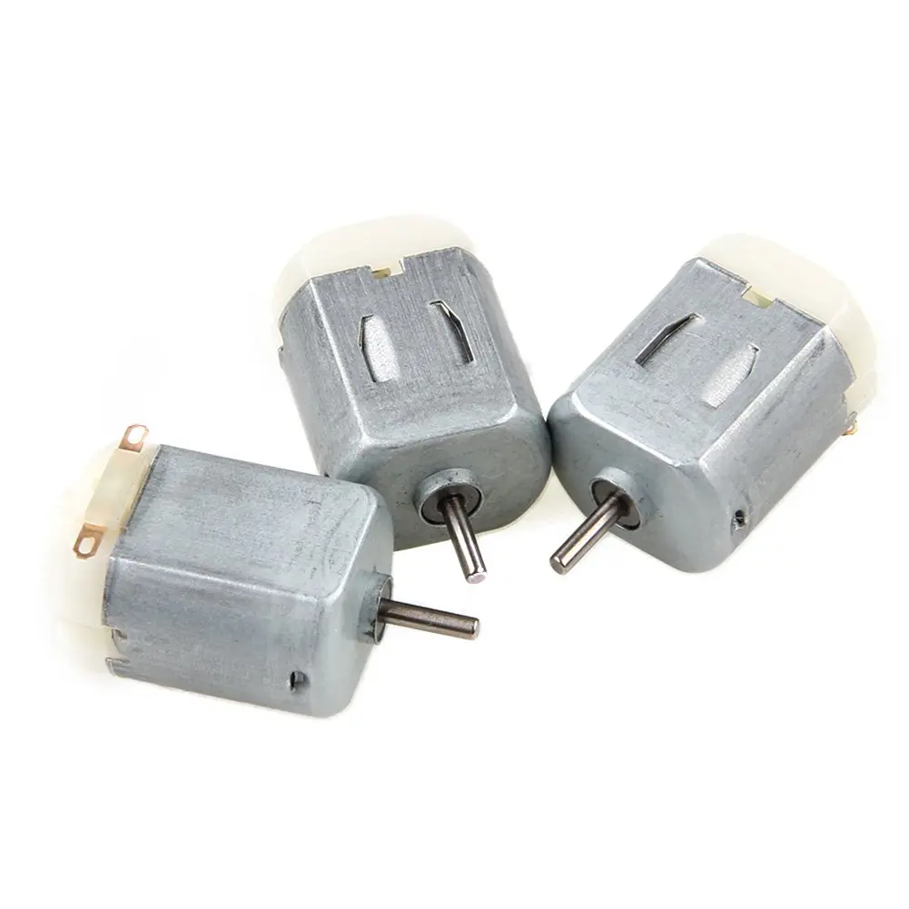 3PCS 3V DC Motor 130 Micro Motor Mini Electric Motor with Wire for DIY Model, Science Experiments
