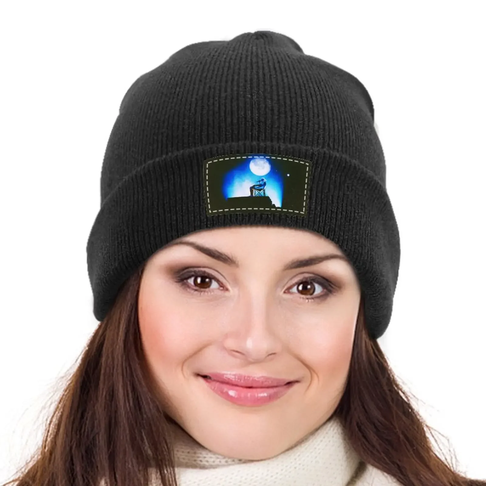 JUL Velodrome Concierto Gorro de punto dorado y platino Gorro de senderismo de marca de lujo para mujeres y hombres