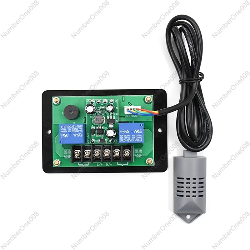 XH-M453 Temperature Humidity Controller Humidity Control Switch Digital Display Dual Output 12V-24V