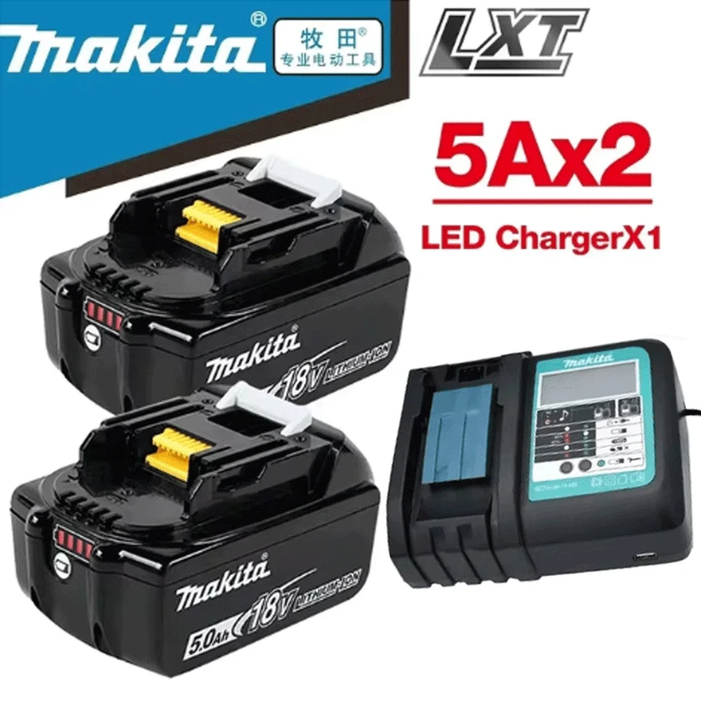 

100% Original 18V Makita 3Ah/5Ah/6Ah/9Ah for Makita Battery BL1830B BL1850B BL1850 BL1840 BL1860 Replacement Lithium Battery