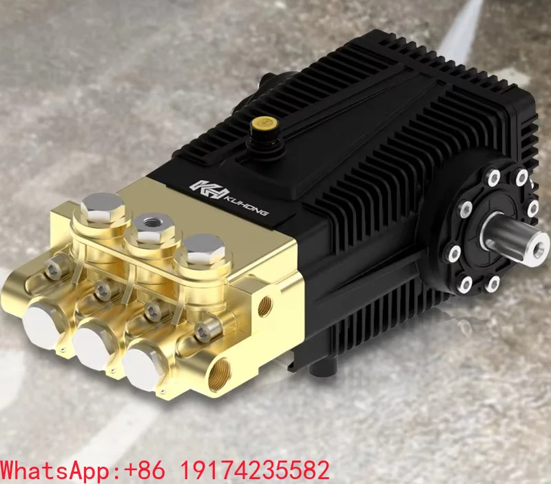 KTD-N 500BAR 22Lpm 26Lpm Triplex High Pressure Plunger Pump New 30HP Heavy Duty Industrial Vehicle Water Jet Electric