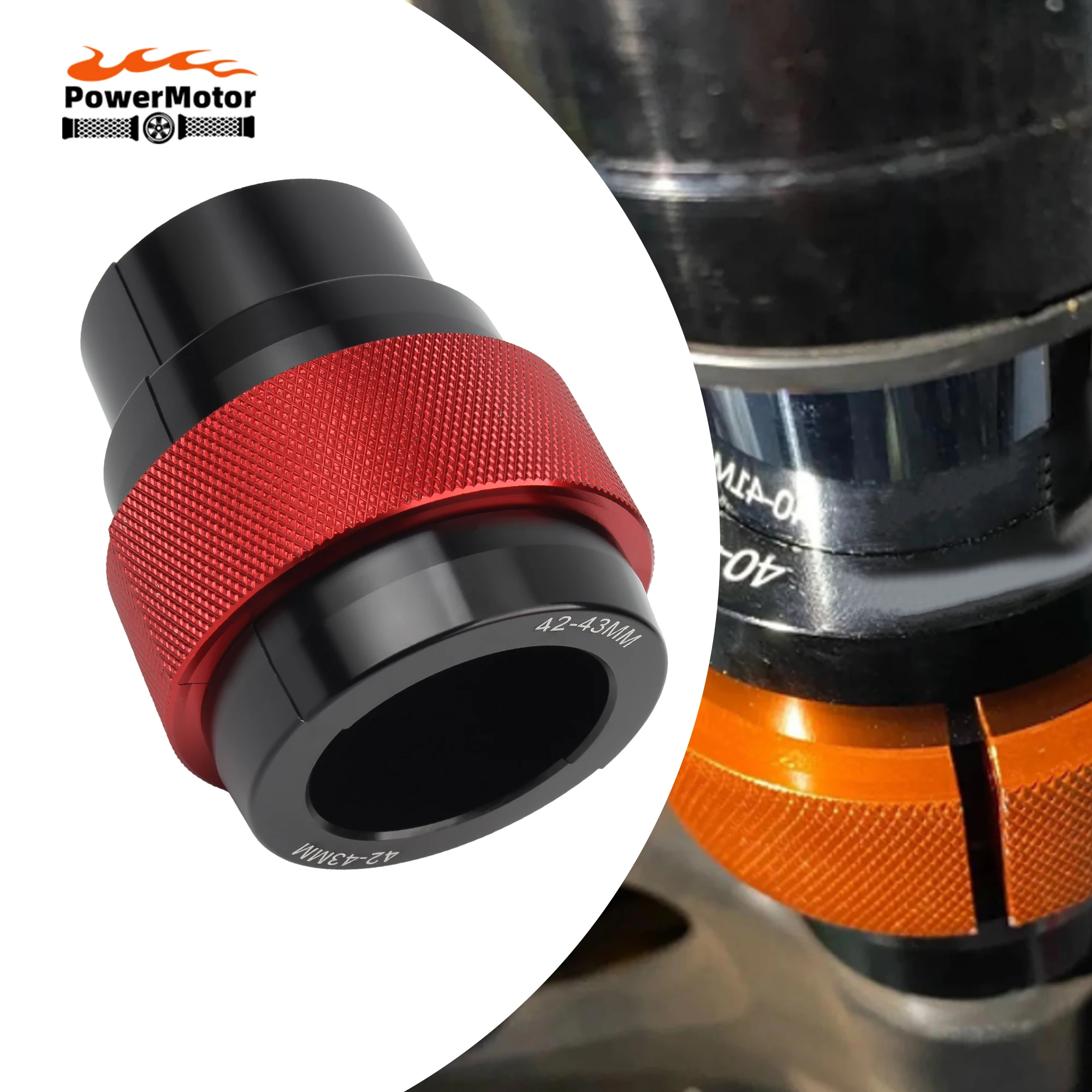 38mm-50mm universal motocicleta cnc garfo dianteiro ferramenta de vedação de óleo para ktm exc excf sx sxf xcf xcw xcfw 125 250 300 350 450 530