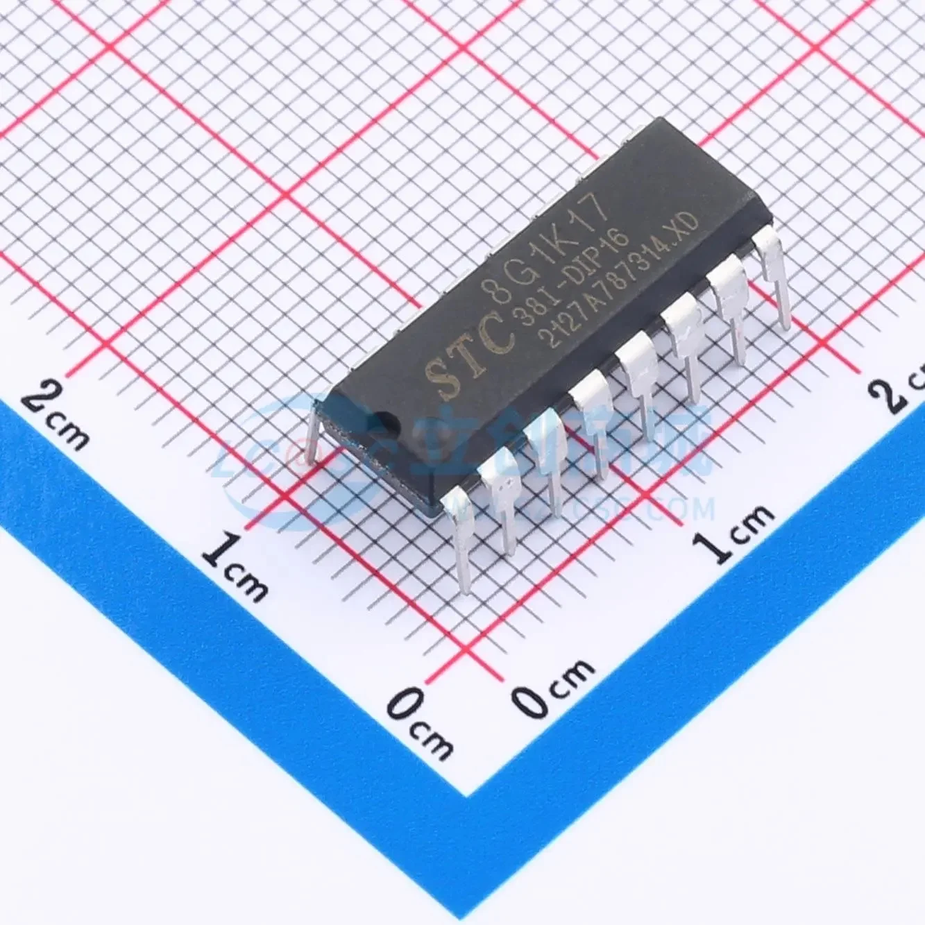 STC8G1K17-38I-DIP16  In stock 48 hours ship