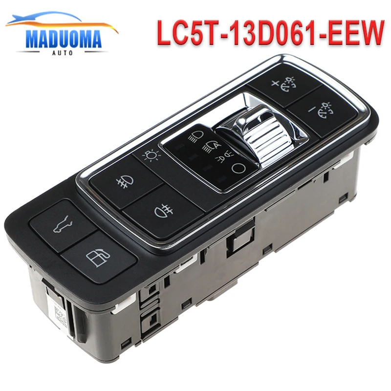 New LC5T-13D061-EEW LC5T-13D061-AEW LC5T-13D061-DEW Headlight switch Fog Light Lamp Control Switch Repair For Ford