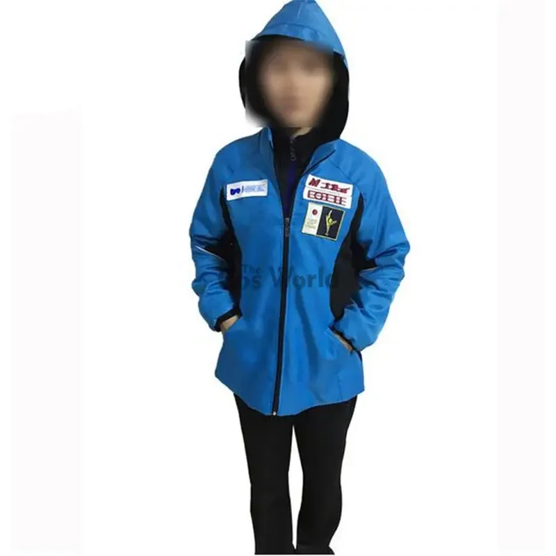 Katsuki Yuri coat jacket hoody hoodie pants sportswear jersey uniform outfit anime cosplay costumes