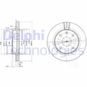 Store code: b4003 inner brake disc air 4 wheel bolt 256MM LACETTI 05