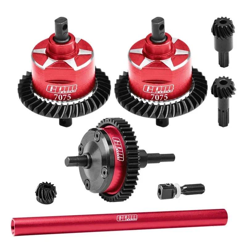 GPM Metaal Staal Voor Midden Achter Differentieel 10780 10760 10760R 10757X voor TRAXXAS Mini Maxx 107154-1 Mini XRT 108076-1 RC Auto