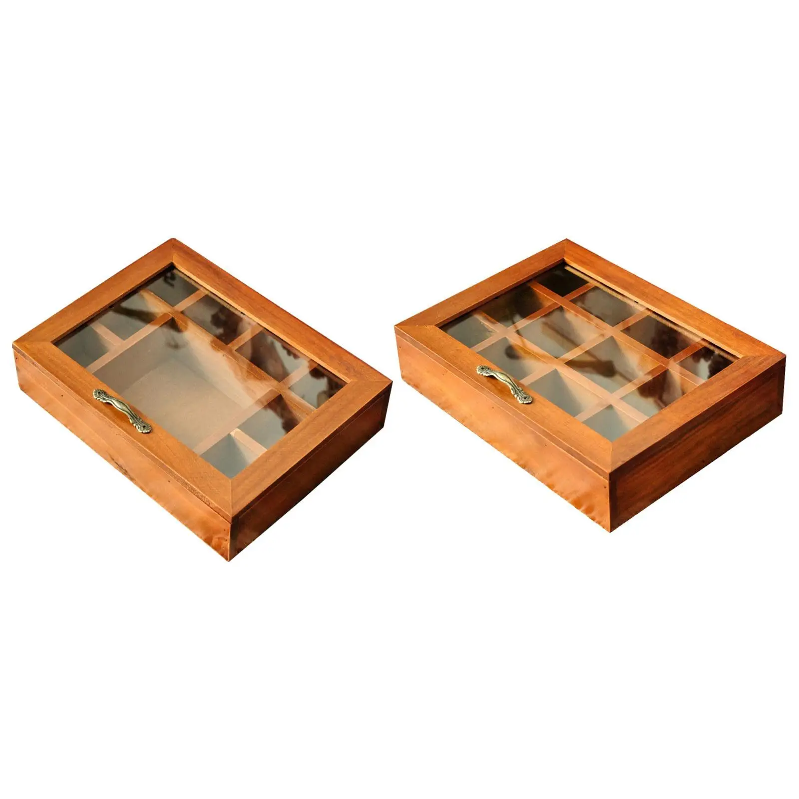 

Wooden Storage Box Keepsake Box Decorative Jewelry Box Organizer with Clear Cover for Jewelry Bracelets Necklaces Gadgets Rings