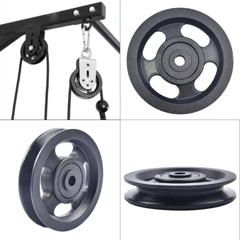 100mm Bearing Pulley Wheel Pulley Gym Fitness Cable Machine Wearproof Spare Part