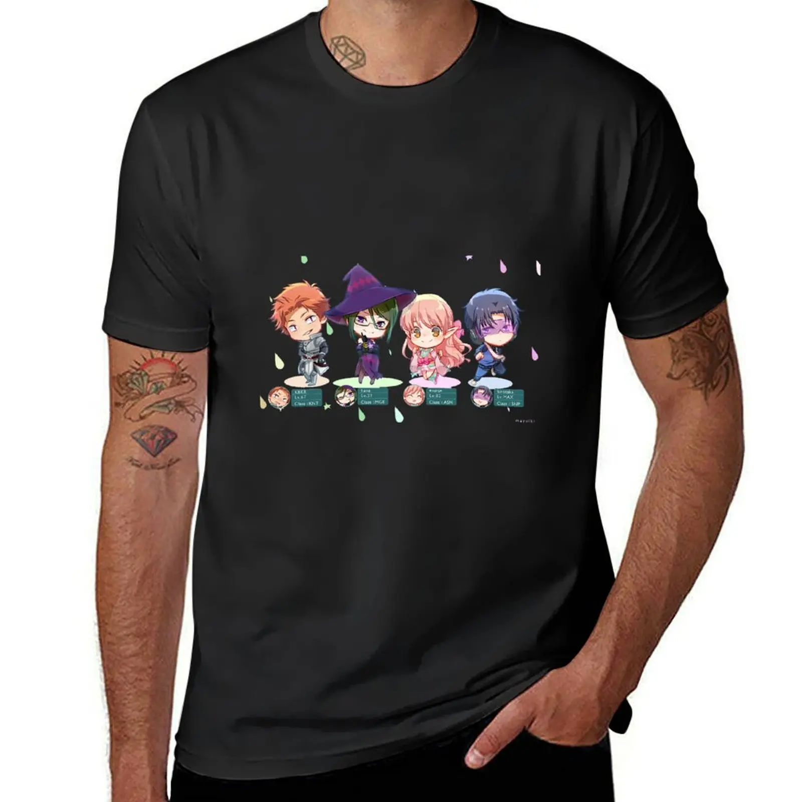 Wotakoi Manga Anime T-Shirt quick drying sweat new edition quick-drying mens clothes