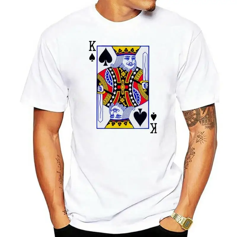 In Summer Of 2022 T Shirt King Playing Card T-Shirt Mens Casino Birthday Present Gifttops Tee Shirt