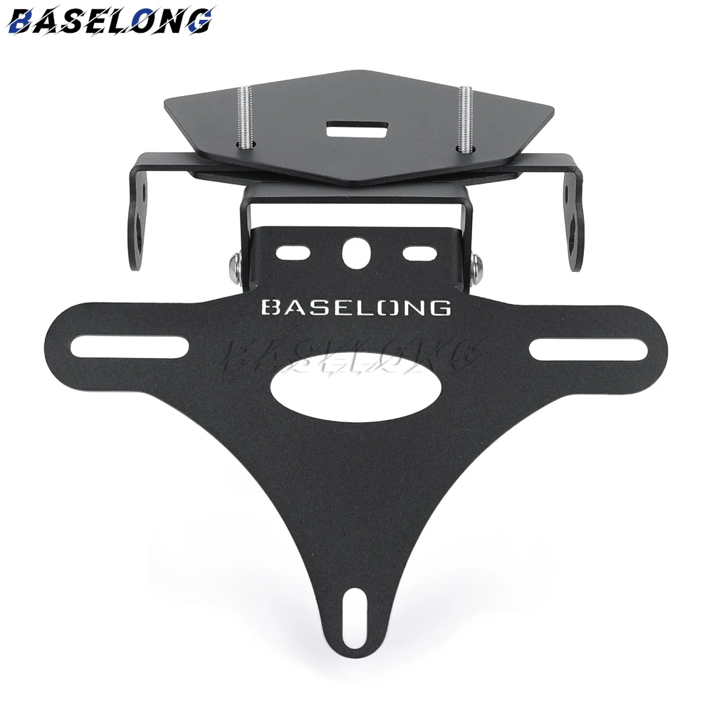 إطار حامل لوحة ترخيص الدراجة النارية مع ملحقات إضاءة LED لسيارات BMW S1000R S1000RR 2019-2026 M1000R M1000RR 2021 2022 2023