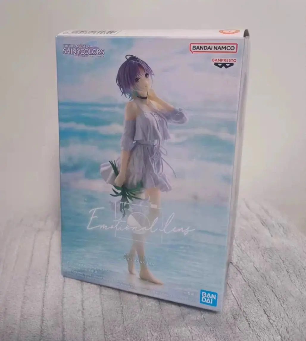 

Original Bandai Emotional Lens Asakura Toru The Idolm@ster: Shiny Colors Kawaii Anime Figure Pvc Model Collectible Toys 20Cm