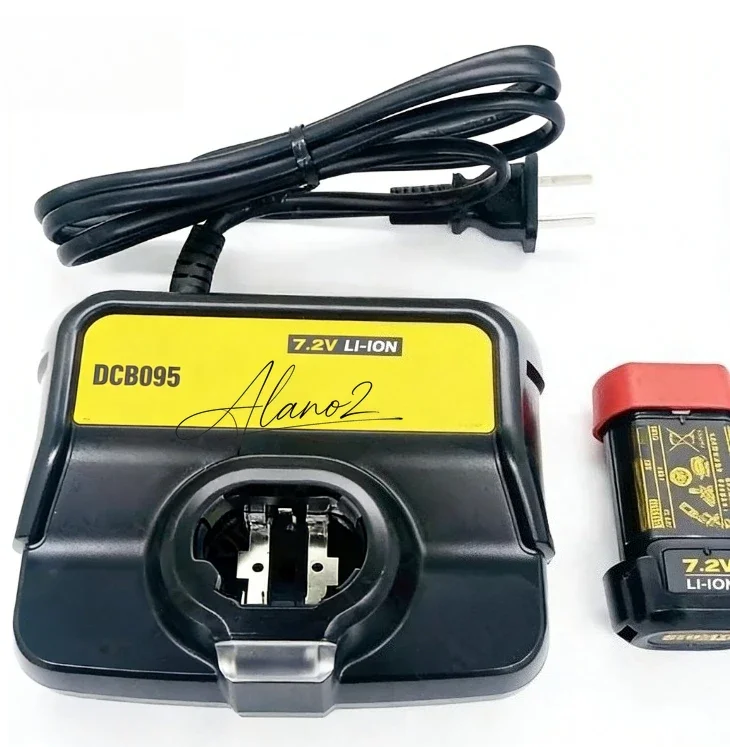 Original DCB095 220V Charger DCB080 Battery 7.2V DCF680 Machine Matching